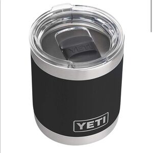 NWT Yeti Rambler Black 10oz